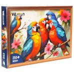 250 Parça Puzzle: Papağanlar