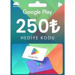 250 Tl Google Play Hediye Kartı - ,250tlgp
