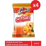 250GR Şeftali Aromalı Içecek Tozu x 4 Adet - 1 Paket
