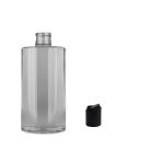 250ML Pet Şeffaf Şişe Disctop Kapak, 24 Adet, Dezenfektan Şişesi, Kozmetik Şişe, Şampuan Şişesi, Plastik Şişe, Aroma Şişesi