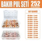 252 Parça Bakır Pul Seti