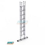 2,5*4=10+2=12 Mt 80X25 Cıft Surgulu Merdıven