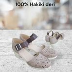 2545 Deri Topuklu Ayakkabı - 1214 Vizon