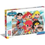 25720 Superfriends Supercolor Dc Comics Super 104 Parça Maksi Yapboz, 4 Yaşından Büyük Çocuklar Için, 'da Üretilmiştir, Çok Renkli, M