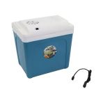 25Lt Oto - Araç Buzluk Mevcut Isıyı Korur Oto Çakmaklık Fişli = Dc 12V 48W Taşıma Kulplu Mtr-2550 (4741)