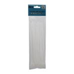 25PCS BEYAZ 3.6X200MM PLASTİK CIRT KELEPÇE (2818)