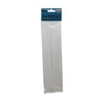 25PCS BEYAZ 3.6X250MM PLASTİK CIRT KELEPÇE (Timya/Go1395) 202879