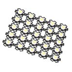 25PCS Yüksek Parlak Entegre Çip Işık Kaynağı LED Boncuk Ampul Beyaz 30000-35000K (30000-35000K)