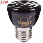 25W Tarzı 60W W E27 Evcil Hayvan Isıtma Lambası Kızılötesi Seramik Isıtıcı Isı Lambası Evcil Hayvan Kümes Sürüngen Lambası LED Kırmızı Sürüngen Gece Lambası (Yurt Dışından)