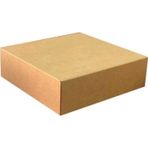 25X16x12cm Kilitli Kutu - Kraft
