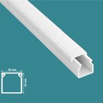 25x25 Yapışkanlı Kablo Kanalı 2 mt