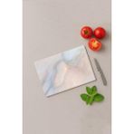25X35 Cam Kesme Tahtası | Antibakteriyel, Oval Kenar, Pembe – Sunum & Mutfak Kullanımı - 4 ml