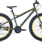 26 Carraro Fat Bıke 432h 21-v Hd Mat Hakı Yesıl-sarı R1