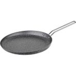 26 cm Bio Granit Krep Tavası, Ergonomik, Yapışmaz, Gri Gövde, Platin Detay - Seçenek 1 - Antrasit