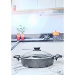 26 cm Ezme Granit Karnıyarık Tenceresi Pilav Tenceresi, 4-6 Kişilik