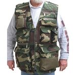 26 LongBass Yeşil Kamuflaj - Av Yeleği-0076