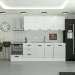 260 cm Mutfak Dolabı Mdf Kapak Tezgah Dahil YRKN260 100