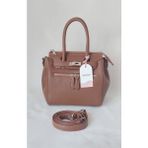261SV828 Model Sarach Marka Taba Renk El ve Omuz Çantası - En : 21 cm Boy : 20 cm Derinlik :10cm