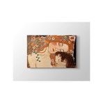 2645 Sanat Gustav Klimt Mother And Child Yatay 40x60 cm Kanvas Tablo