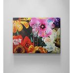 2645 Sanat Kanvas Tablo Motivasyon Çiçek Ev ve Duvar Dekorasyon-60 x 80 Cm