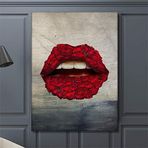 2645 Sanat Kanvas Tablo Motivasyon Dudak Lips Pop Art-40 x 60 Cm