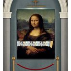2645 Sanat Kanvas Tablo Motivasyon Monaliza Ev ve Duvar Dekorasyon-50 x 70 Cm