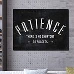 2645 Sanat Kanvas Tablo Motivasyon Patience Ev ve Duvar Dekorasyon-60 x 80 Cm