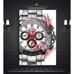 2645 Sanat Kanvas Tablo Motivasyon Rolex Ev ve Duvar Dekorasyon-40 x 60 Cm