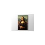 2645 Sanat Leonardo Da Vinci Mona Lisa Dikey 40x60 cm Kanvas Tablo
