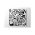 2645 Sanat MC Escher Relativity Kare 60x60 cm Kanvas Tablo