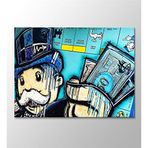 2645 Sanat Monopoly Motivasyon Ev ve Duvar Dekorasyon Kanvas Tablo-40 x 60 Cm