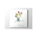 2645 Sanat Pablo Picasso Evening Flowers Kare 50x50 cm Kanvas Tablo
