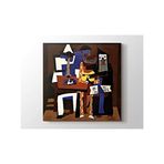 2645 Sanat Pablo Picasso Three Musicians Kare 60x60 cm Kanvas Tablo