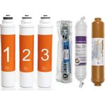 2659 Sulook Waterlife Su Arıtma Cihazı Uyumlu Tak-Çevir 6'lı Filtre Seti, Lg Membranlı