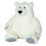 26CM Kutup Ayısı Oyuncak Bebek Peluş Oyuncak (Yurt Dışından) - Beyaz
