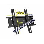 27 İnç (70 Cm), 28 İnç (71 Cm), 29 İnç (73 Cm), 30 İnç (76 Cm), 31 İnç (79 Cm), 32 İnç (82 Cm) Led Lcd Plazma Tv Duvar Askı Sabit Aparatı