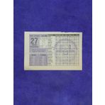 27 Mayis 2002 Takvim Yapragi - Nostalji Koleksiyonluk Takvim Yapragi