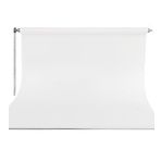 270X580CM BEYAZ FON PERDE SETİ VE ASKISI