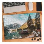 2762116 Kamp Alanı Dağ Evi Doğa 240 Parça Puzzle Yapboz