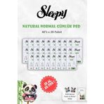 28 AL 26 ÖDE Sleepy Natural Ultra Hassas Günlük Ped Normal 40 Adet ve ROSIE