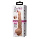 28 cm Titreşimli Gerçekçi Kalın Dildo Penis - Dick - BDM1249
