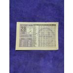 28 Haziran 2002 Takvim Yaprağı - Nostalji Koleksiyonluk Takvim Yaprağı A