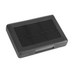 28 in 1 PP Plastik Oyun Kartı Kutusu Kartuşu Saklama Kutusu Hafıza Kartı Kartuşu Cep Tasarımı 3DS DSL DSI LL Oyun Kartları Için Fit (BLACK)