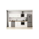 280X210 Cm Klasik Mebran Mutfak Dolabı Beyaz Beyaz M-E80S40S40-2 Mebran | Beyaz - Mdf