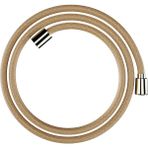 28260990 Designflex Tekstil, 63 Inç Parlak Altın Optik El Duşu Hortumu