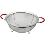 28Cm Tel Sepet Metal Süzgeç Silikon Kılıflı Kulp Metal Çerçeve - Ayak (Timya/Go1395) 199338