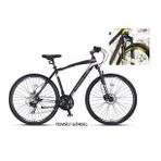 28j Ümit Magnetıc V Şehir Bisikleti - Siyah Lime - 51