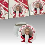 29 EKİM CUMHURİYET BAYRAMI İĞNELİ AKRİLİK YAKA ROZETİ 8'Lİ