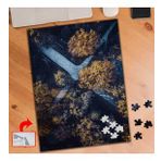 29 Kuş Bakışı Orman Yol Ağaçlar 240 Parça Puzzle Yapboz Tablo