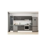 290X210 Cm High Gloss Mutfak Dolabı Mb-E90B40S40-1 High Gloss | Antrasit - Suntalam